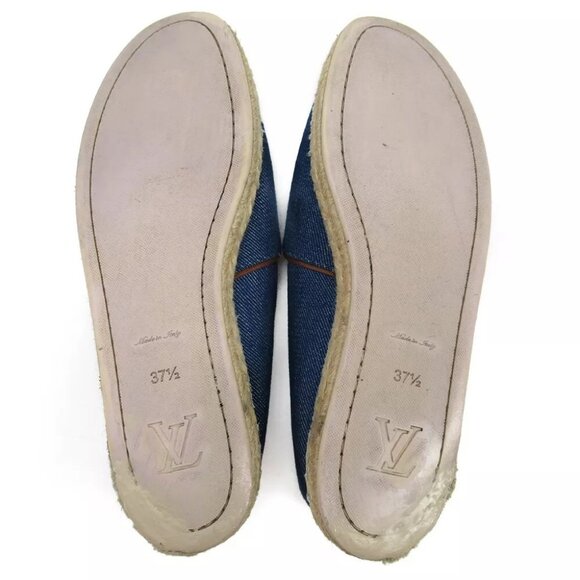 Louis Vuitton slip-on canvas Authentic used T16688 - Picture 12 of 16